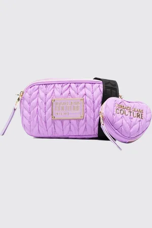 VERSACE Bag in quilted nylon
