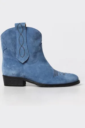 Via Roma Flat Ankle Boots Woman color