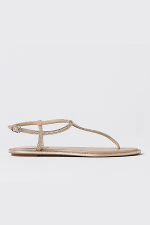 RENE CAOVILLA Flat Sandals Woman color