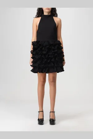 ROTATE Mini dress with ruffles
