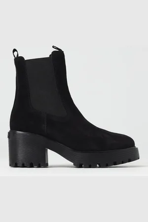 Hogan Suede ankle boots