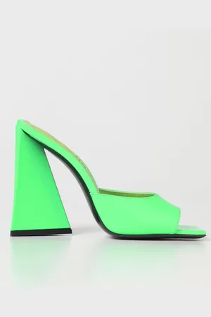 The Attico Devon mules in patent leather