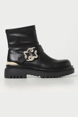 Roberto Cavalli Flat Ankle Boots Woman color