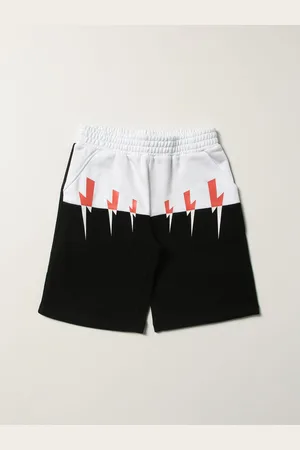 Neil Barrett Two-tone Neil Barrett jogging shorts