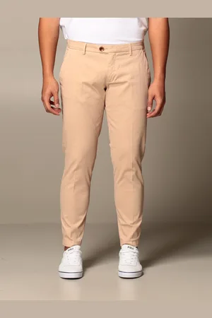 XC Rudolph trousers in slim fit stretch satin