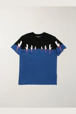 Neil Barrett Neil Barrett t-shirt with lightning print