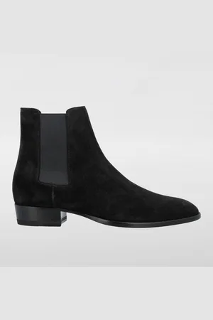 Saint Laurent Flat Ankle Boots Woman color