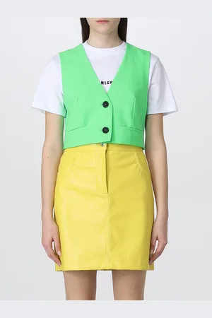 Msgm Vest in fresh wool