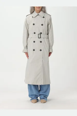 save the duck Trench Coat Woman color
