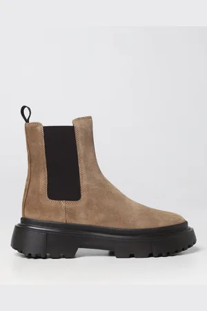 Hogan H629 suede ankle boots