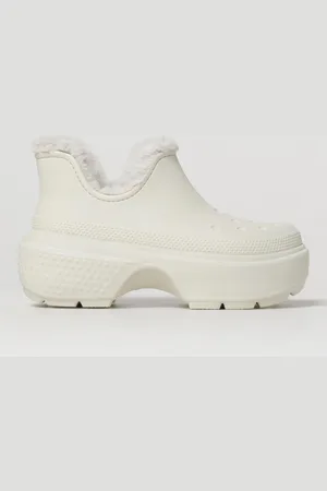 Crocs Flat Ankle Boots Woman color