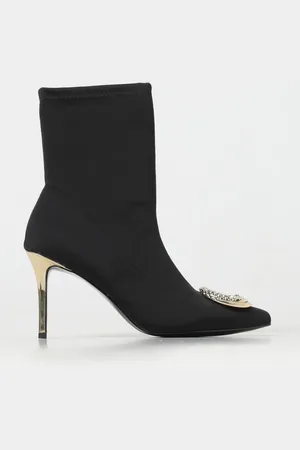 Roberto Cavalli Flat Ankle Boots Woman color