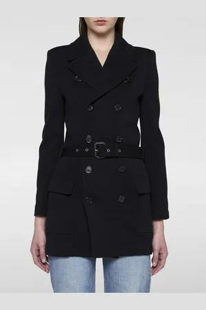Saint Laurent Coat Woman color