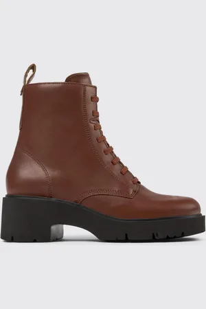 Camper Flat Ankle Boots Woman color