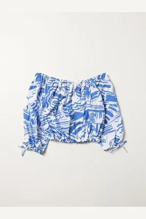 Msgm Patterned cropped top