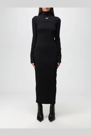 OFF-WHITE Stretch cotton dress