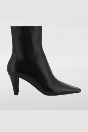 Saint Laurent Flat Ankle Boots Woman color