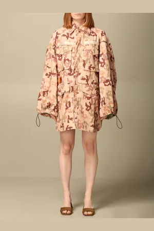 The Attico Dexter Life at Large Capsule jacket in camouflage fabric