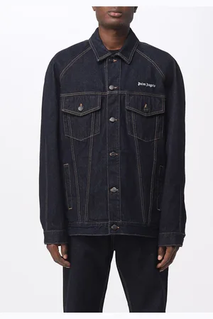 Palm Angels Denim jacket with logo