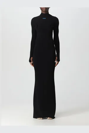 OFF-WHITE Dress in viscose blend