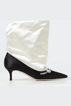 Manolo Blahnik Flat Ankle Boots Woman color