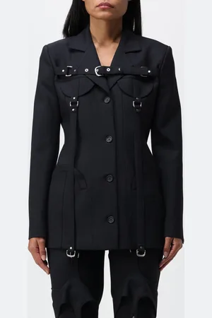 OFF-WHITE Blazer in virgin wool with harness