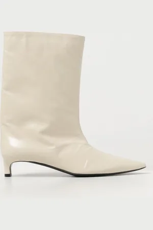 Jil Sander Flat Ankle Boots Woman color