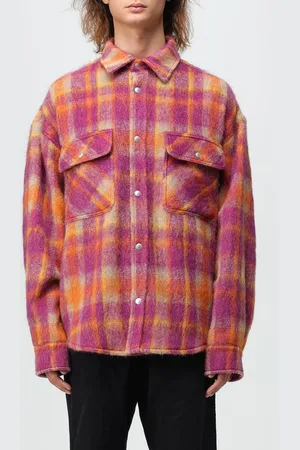 Palm Angels Overshirt in wool blend