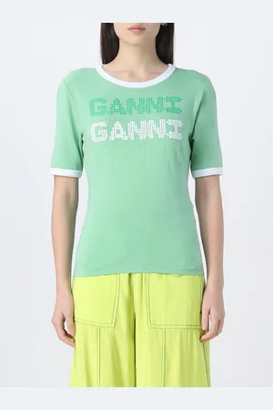 Ganni T-shirt in TENCEL Lyocell