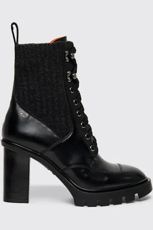 santoni Flat Ankle Boots Woman color