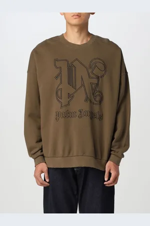 Palm Angels Cotton sweatshirt with embroidery