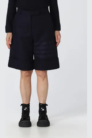 Thom Browne Shorts in wool and cashmere blend flannel