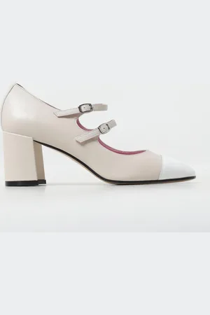 Carel Mary Jane Cherry in nappa with buckles
