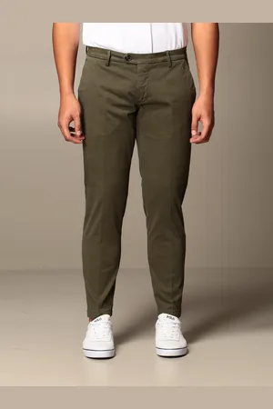 XC Rudolph trousers in slim fit stretch satin