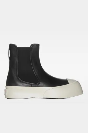 Marni Flat Ankle Boots Woman color