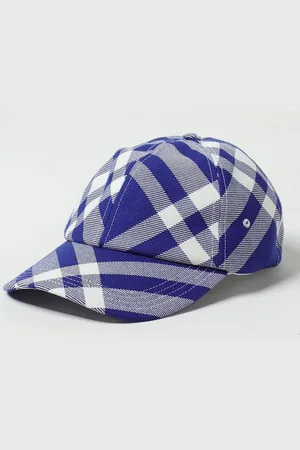 Burberry Check wool blend hat