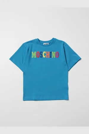 Moschino Kid T-shirt with multicolor logo print