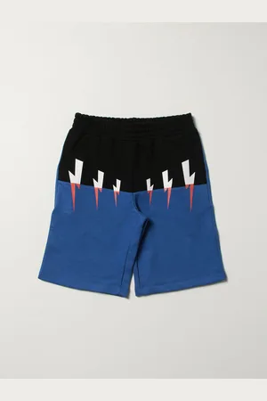 Neil Barrett Two-tone Neil Barrett jogging shorts