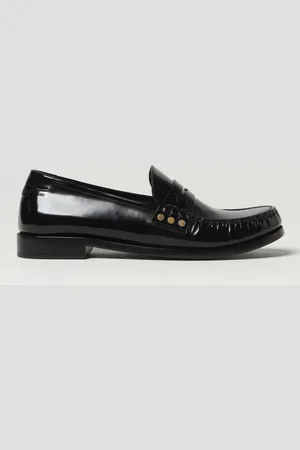 Saint Laurent Moccasins in brushed leather