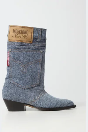 Moschino Flat Ankle Boots Woman color