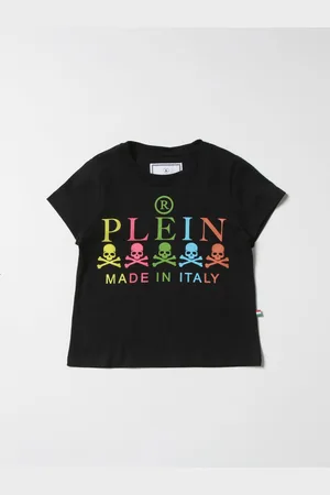Philipp Plein Cotton t-shirt with logo print