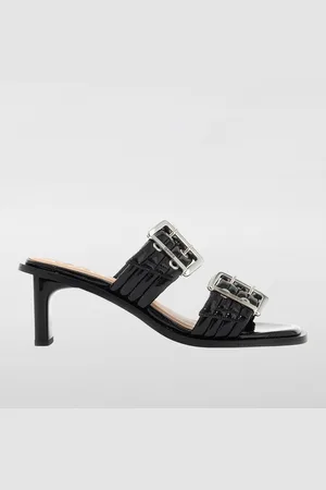 Ganni Heeled Sandals Woman color
