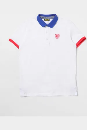 Blauer Polo Shirt Kids color