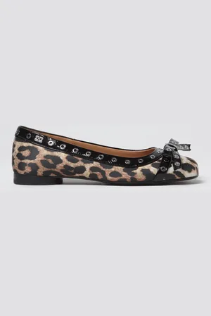 Ganni Ballet Flats Woman color