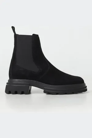 Hogan Flat Ankle Boots Woman color