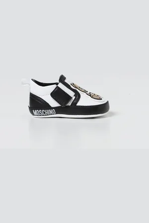 Moschino Baby leather shoes with Teddy