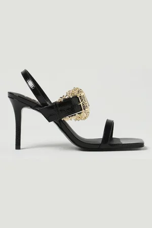 VERSACE Heeled Sandals Woman color
