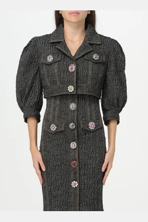 Moschino Jacket in embossed denim