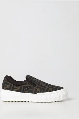 Fendi Kids sneakers in fabric with FF jacquard monogram