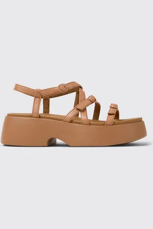Camper Flat Sandals Woman color